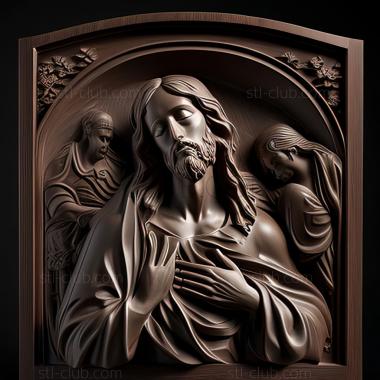 3D model st jesus (STL)